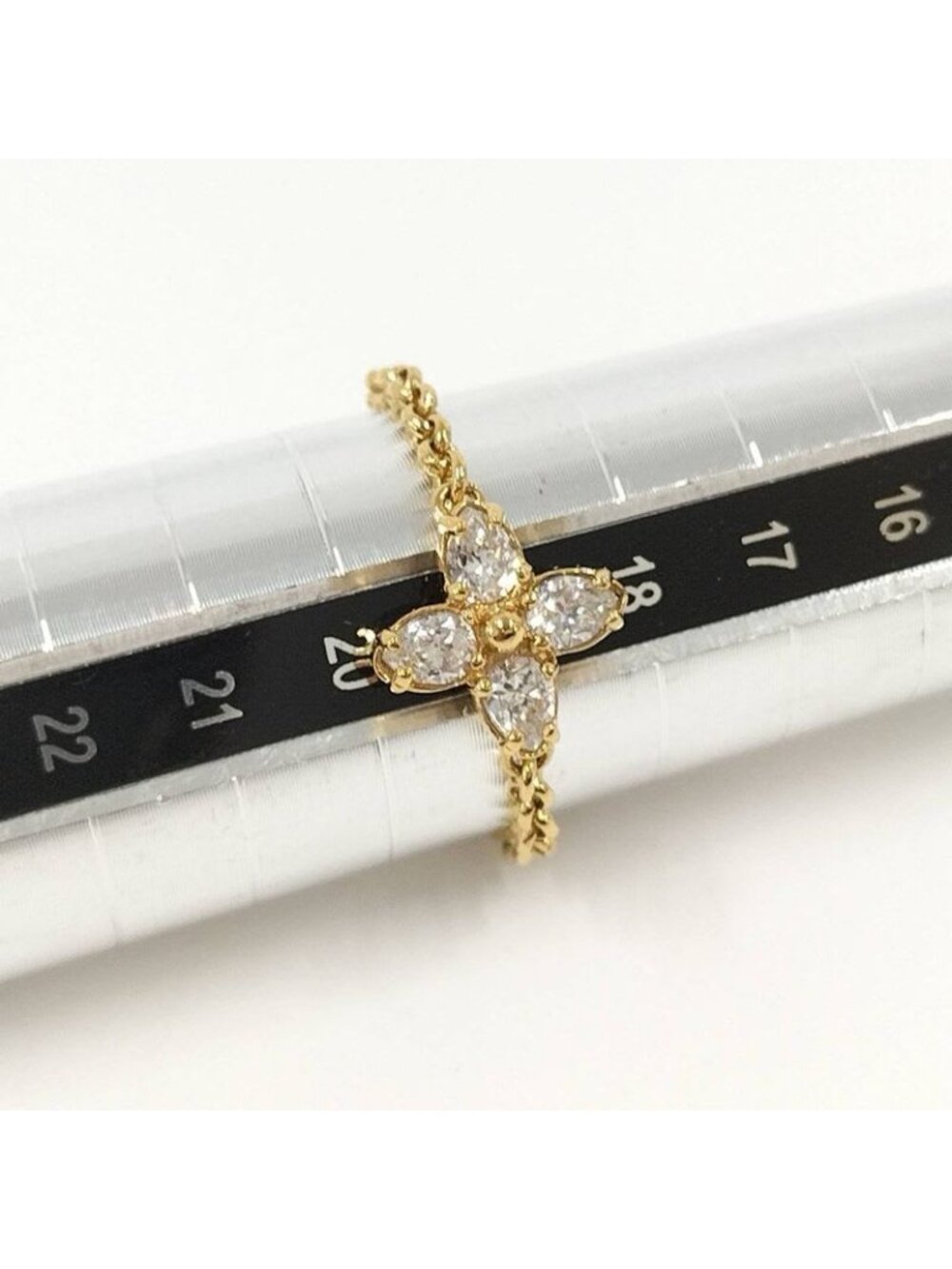 Louis Vuitton Set Ring Lady M1604 S Notation Size - Picture 8 of 9